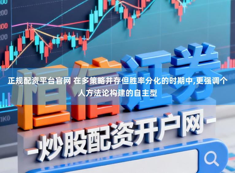 正规配资平台官网 在多策略并存但胜率分化的时期中,更强调个人方法论构建的自主型