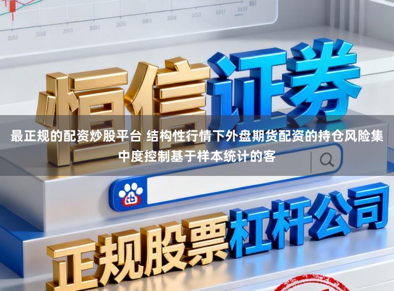 最正规的配资炒股平台 结构性行情下外盘期货配资的持仓风险集中度控制基于样本统计的客